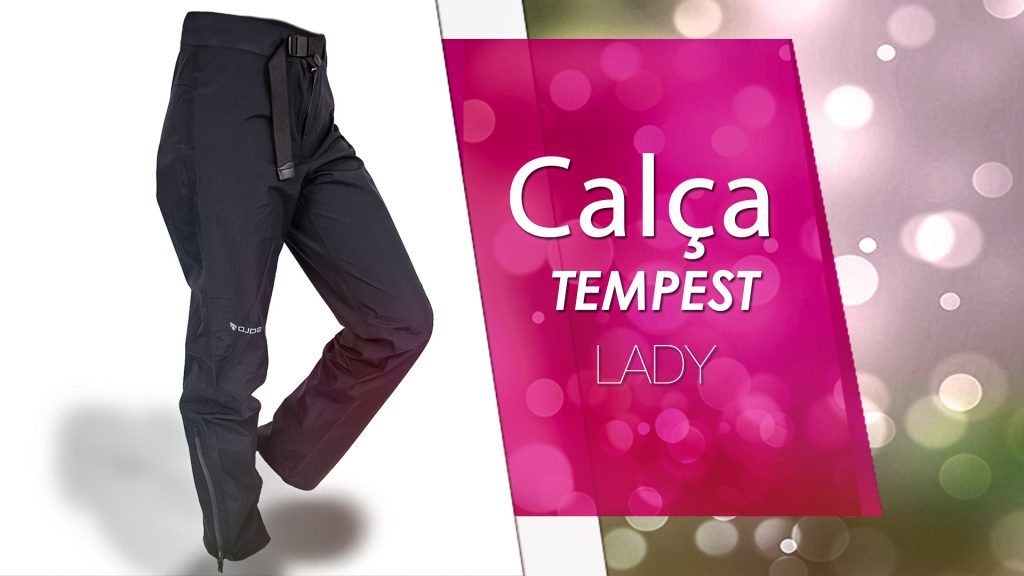 A Calça Feminina Tempest Lady. e ótima para te proteger do frio intenso ele é impermeável e respirável.
