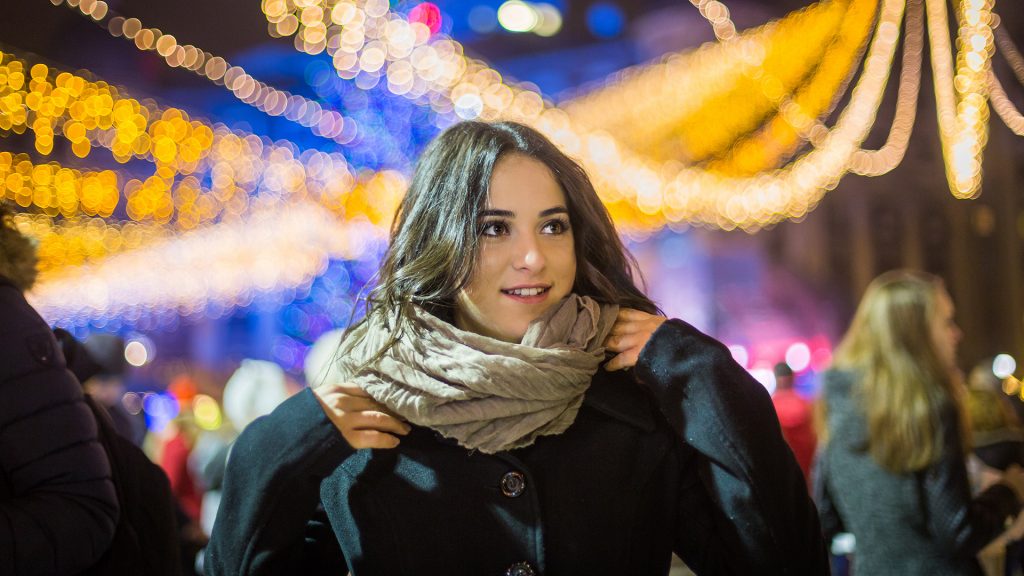 O interessante é combinar cada peça para esquentar o clima frio a noite.