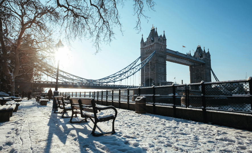Quando é inverno em Londres?