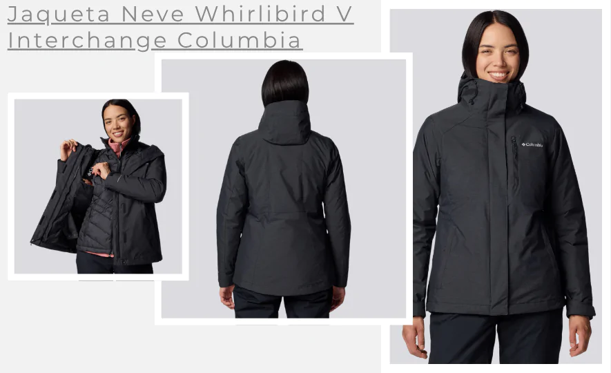 Tipos de Jaquetas: Jaqueta Whirlibird IV Columbia