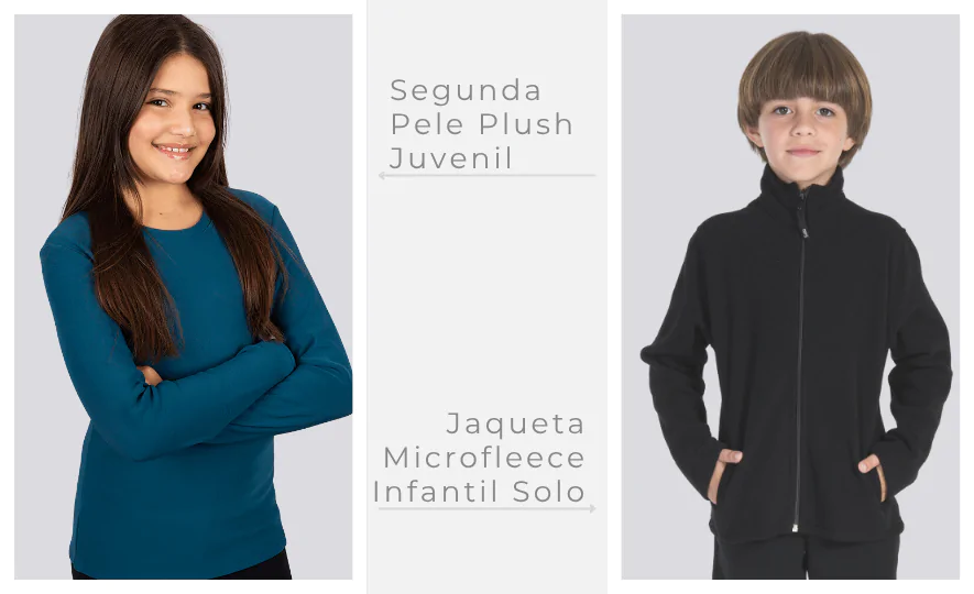 Escolha de Roupa Infantil para o Frio: Segunda Camada