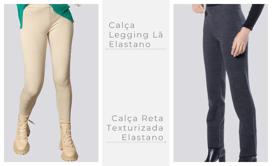 Calças para o inverno: Frio Intenso