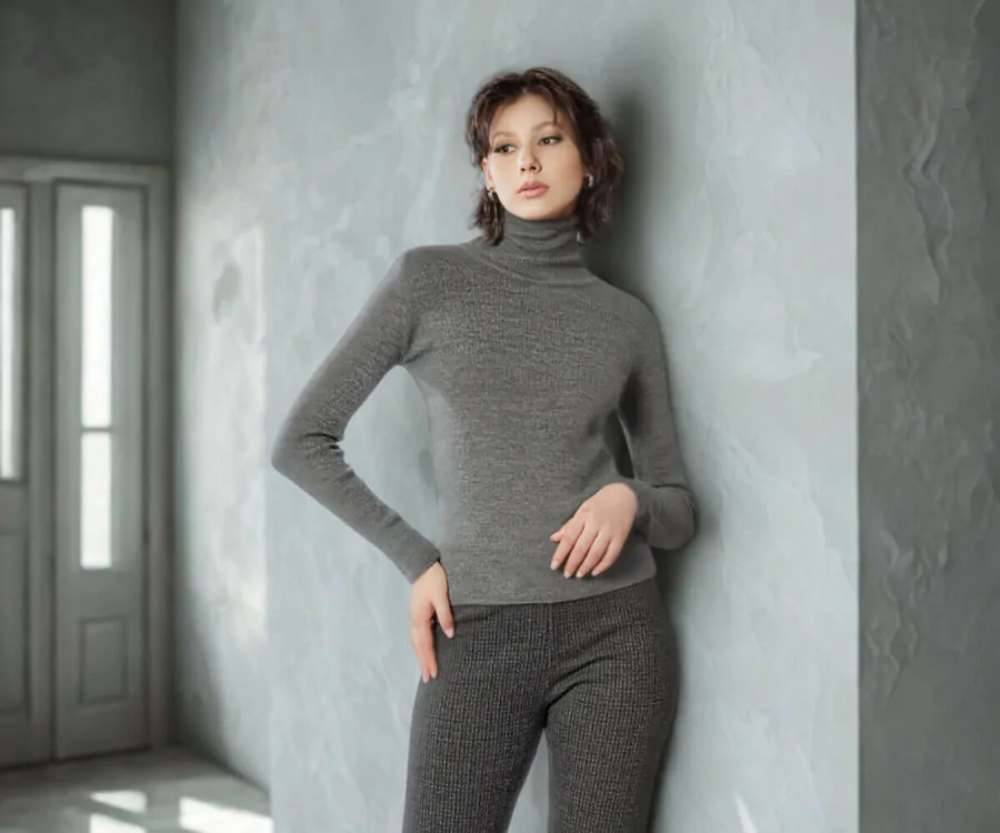 Cacharrel feminina: a blusa de gola alta que não pode faltar na moda inverno