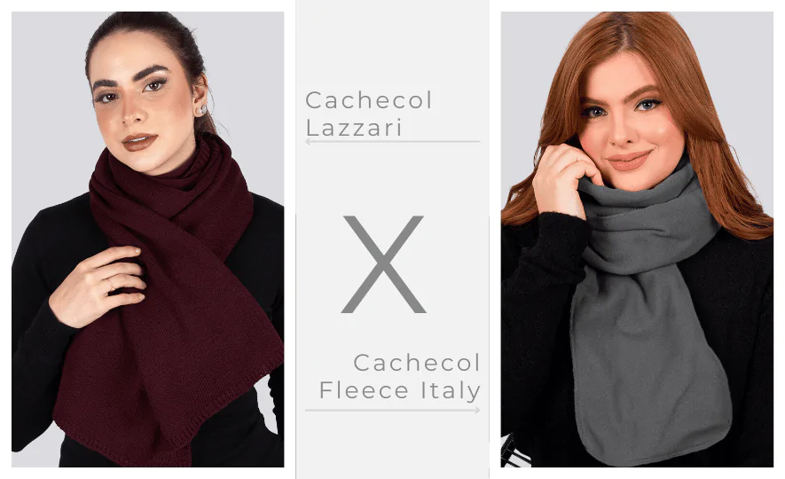 Cachecol Lazzari e Cachecol Fleece Italy