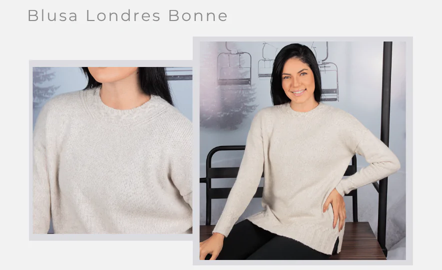 Look de Inverno Feminino: Blusa de lã oversized