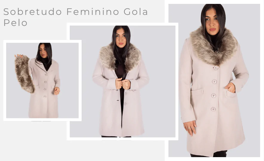 Look de Inverno Feminino: Sobretudo Longo