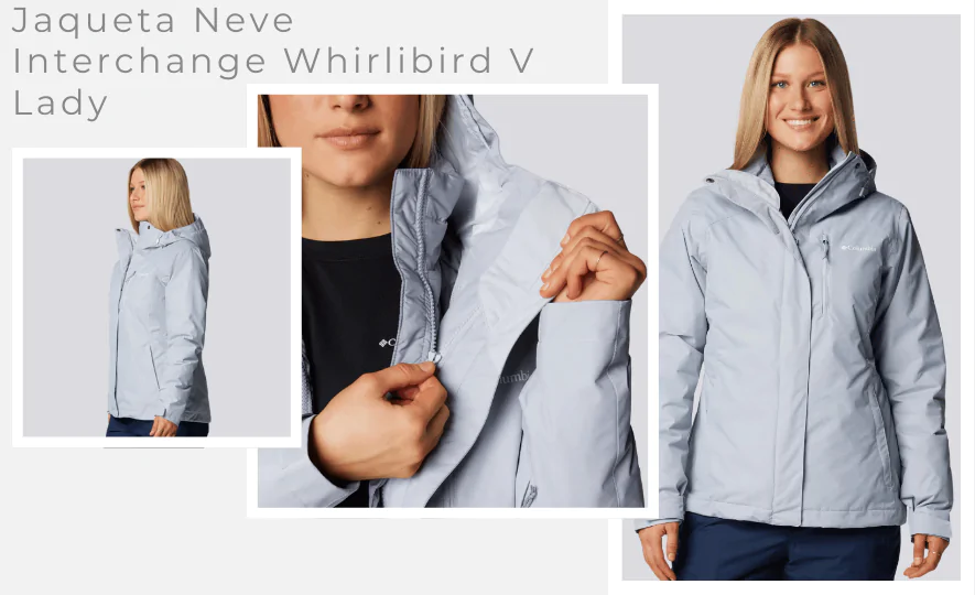 Jaquetas de Inverno 2026— Jaqueta Neve Interchange Whirlibird V Lady