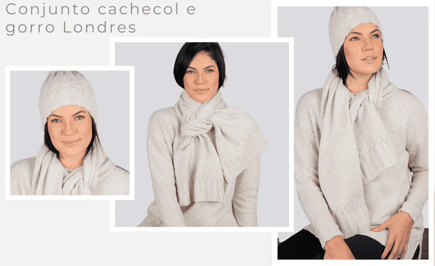 Como usar acesorios de inverno como cachecois e gorros 