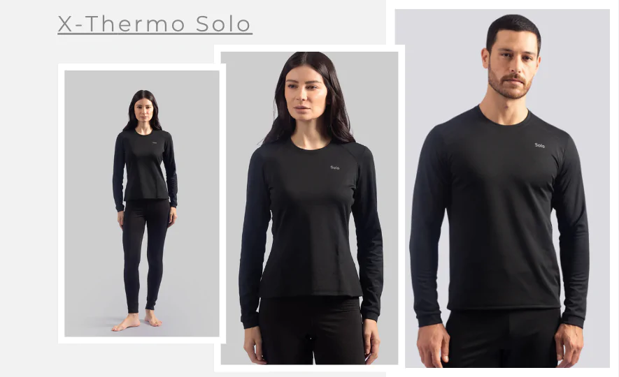 Roupas térmicas para frio intenso - Conjunto X-Thermo Solo Lady